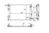 NRF 58556 Radiator, engine cooling